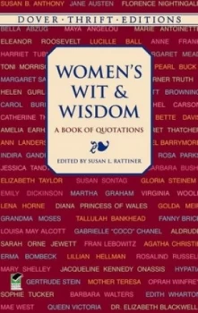 Image of Womens Wit and Wisdom a Book of Quotations by Susan L. Rattiner Book