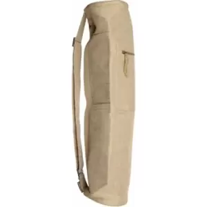 Image of Yoga-Mad Jute Yoga Mat Bag (One Size) (Natural)