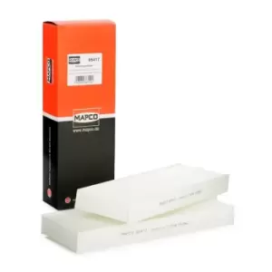Image of MAPCO Pollen filter 65417 Filter, interior air,Cabin filter OPEL,PEUGEOT,TOYOTA,GRANDLAND X (A18),COMBO Großraumlimousine (X19)