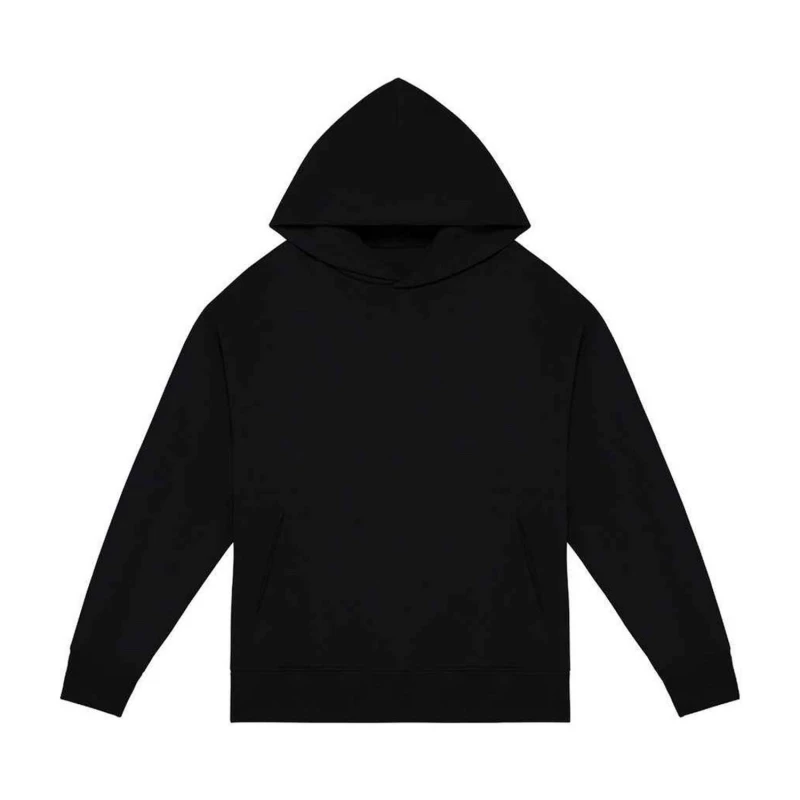Image of Native Spirit Mens Oversized Hoodie in Black Size: Large Black Male L