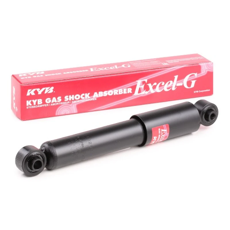 Image of KYB 343269 Shock absorber Rear Axle, Gas Pressure, Twin-Tube, Telescopic Shock Absorber, Bottom eye Shock Absorber (854)