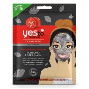 image of yes to Charcoal Bubbling Mask Exclusive 20ml