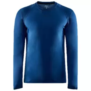 image of Craft Mens ADV Essence Long-Sleeved T-Shirt (XL) (Flumino)