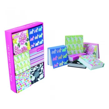 image of Just Stationery 180 Sheet Notepad Block Pack of 12 6066