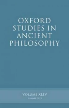 Image of Oxford Studies in Ancient Philosophy. Volume 44 by Brad Inwood Book
