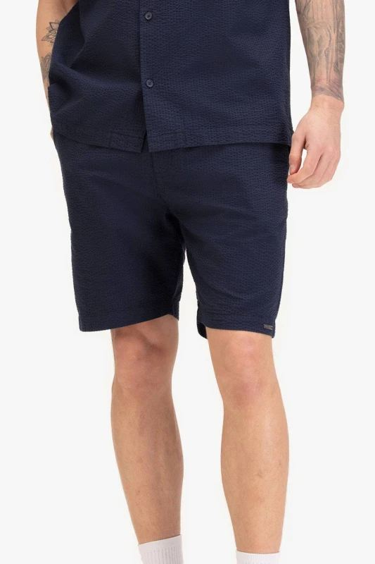 Image of Luke 1977 Mens Bay Shorts in Dark Navy Size: Small Dark Navy Male S