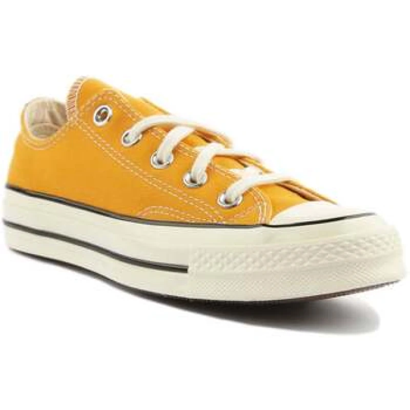 Image of Converse Chuck 70s Classic Low Top 162063 womens Trainers in Gold
