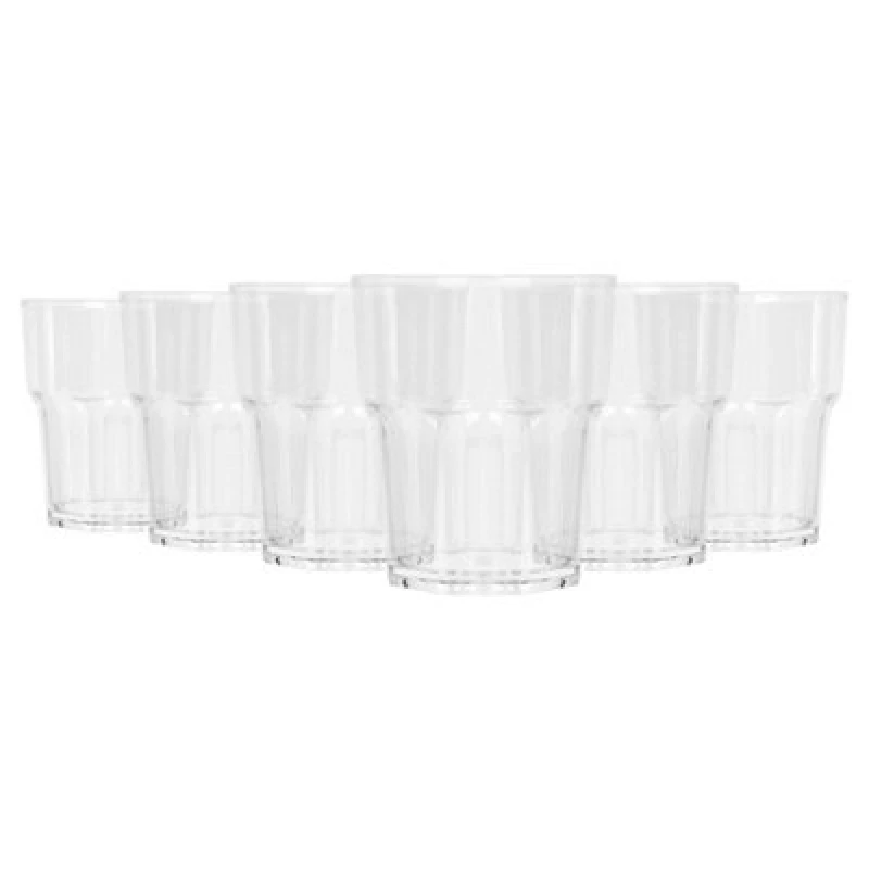 Image of Argon Tableware Reusable Plastic Tumblers - 260ml - Pack Of 6
