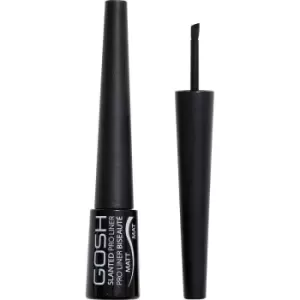 image of GOSH Slanted Pro Liner 002 Matt Black 3 ml