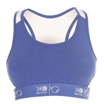 Image of Karrimor Karrimor X Sports Bra Ladies - Charc/Nude