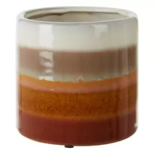 Image of Interiors By Ph Small Striped Planter