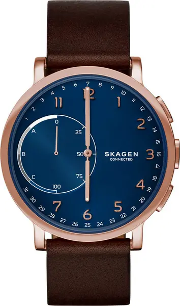 image of Skagen Watch Connected Hagen Hybrid Smartwatch - Blue SKG-147