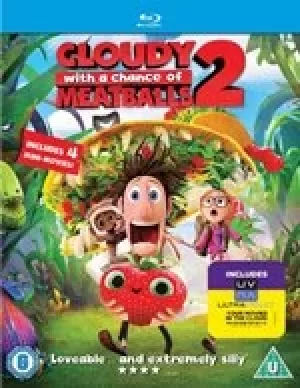 image of Cloudy With A Chance Of Meatballs 2: Revenge Of The Leftovers (Bluray)