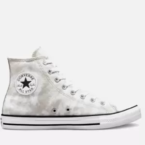 Converse Mens Chuck Taylor All Star Dip Dye Printed Hi-Top Trainers - Desert Sand/White/Black - UK 8