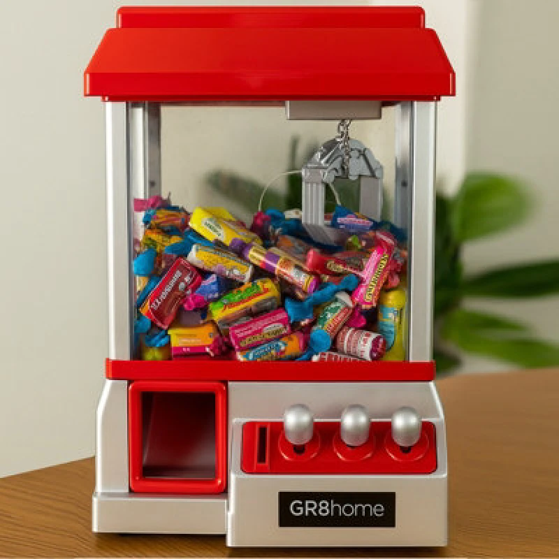 Image of Gr8 Home Candy Grabber Machine Arcade Game Kid's Toys Sweets Christmas Gift Crane Xmas