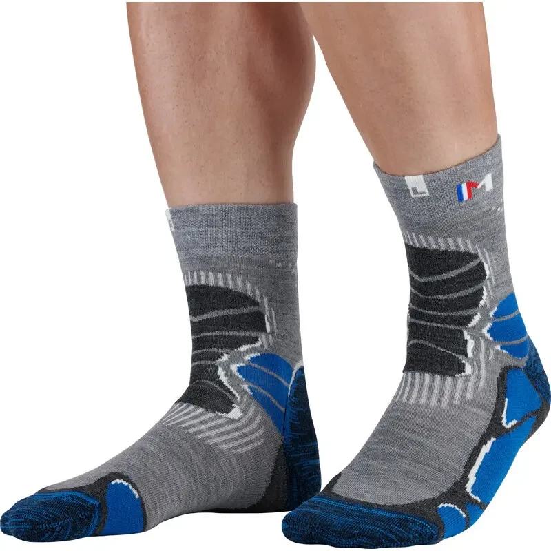 Image of Football Socks Monnet Mid Extra Light Bleu Unisex 45/46