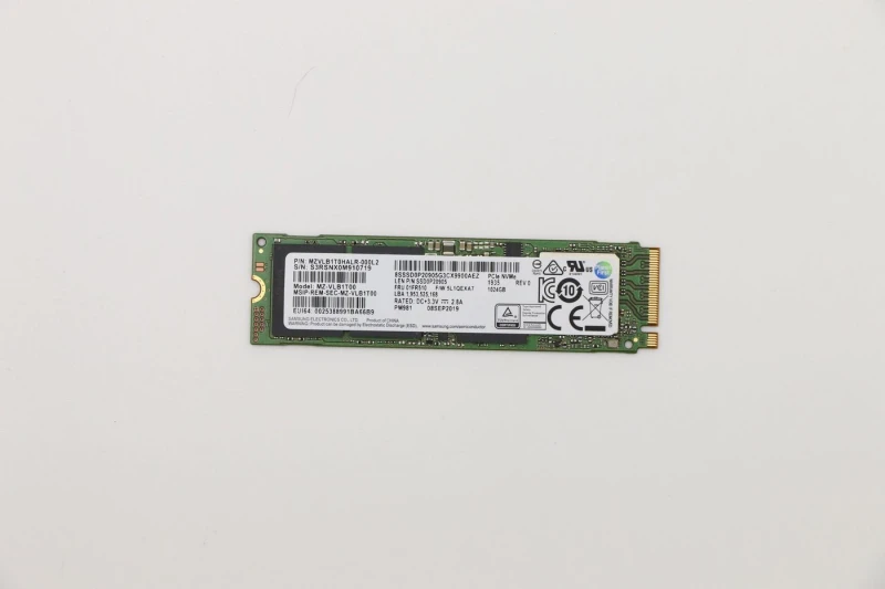 Image of Lenovo 1 PCIe M.2 NVMe SSD