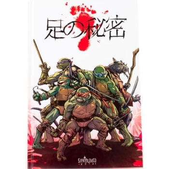 Image of Teenage Mutant Ninja Turtles Secret History Of The Foot Clan Hardcover Deluxe Workprint Edition