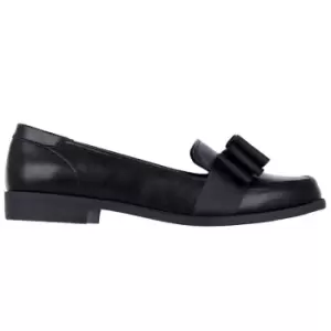 image of Miso Bow Loafer Junior Girls - Black