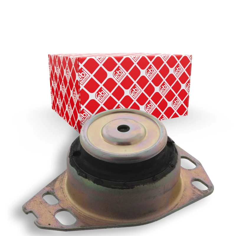 Image of FEBI BILSTEIN 15643 Engine mount Left, Rubber-Metal Mount Engine Mounting (247)