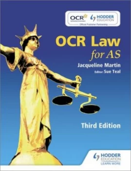 Image of Ocr Law for As by Jaqueline Martin Paperback