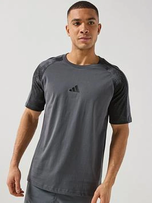 Image of Adidas T-Shirt adidas Camo Gris Male S