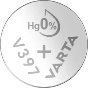 Image of Varta SILVER Coin V397/SR59 NaBli 1 Button cell SR59, SR726 Silver oxide 23 mAh 1.55 V