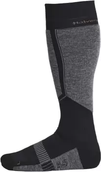 image of Halvarssons H Warm Socks, black-grey, Size 36 37 38 39 40, black-grey, Size 36 37 38 39 40