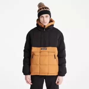 Image of Timberland Progressive Utility Puffer Jacket For Men In Yellow Black, Size M
