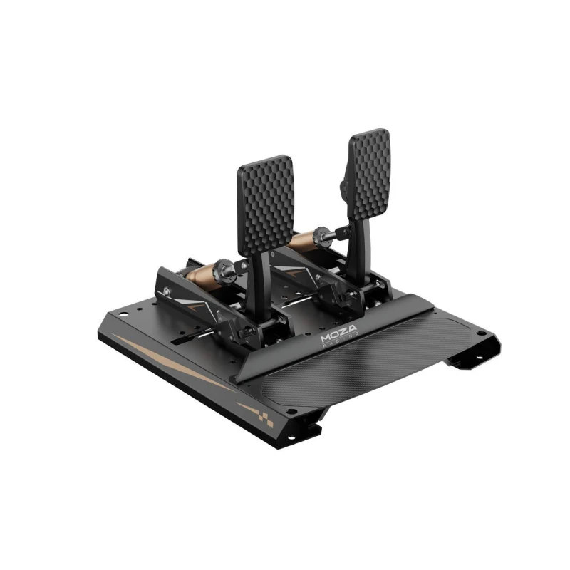 Image of MOZA Racing CRP2 Premium 200KG Load Cell Pedal Set (RS066)