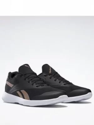 Image of Reebok Stridium Shoes, Grey/White/Black, Size 4, Women