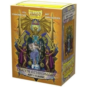 image of Dragon Shield - Queen Athromark: Coat of Arms Classic Art Sleeves - 100 Sleeves