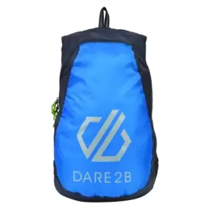 image of Dare 2B Silicone III Rucksack (One Size) (Ebony/Atlantis Blue)