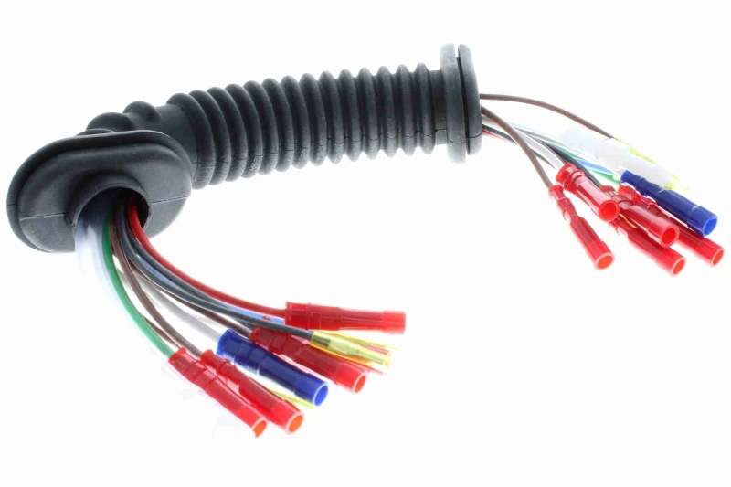 Image of VEMO V10-83-0032 Repair Set, harness Right Rear, with hose, with bellow Repair Set,harness (4321)