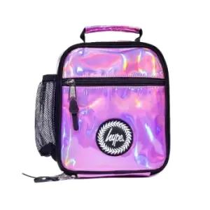 Hype Holographic Lunch Bag (One Size) (Pink)