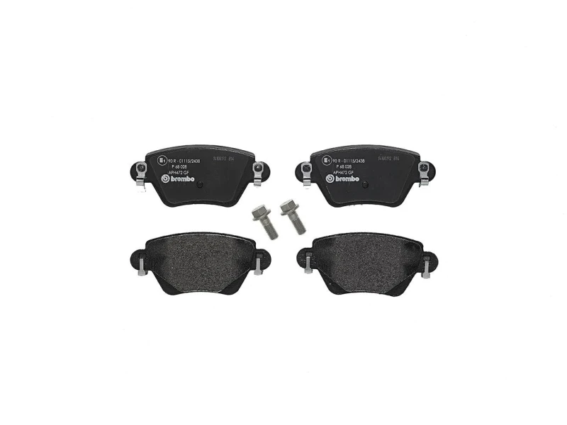 Image of BREMBO Brake pad set BREMBO P 68 028