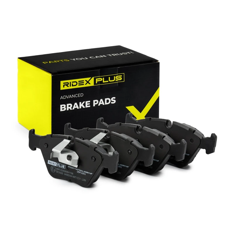 Image of RIDEX PLUS Brake pad set RIDEX PLUS 402B0116P