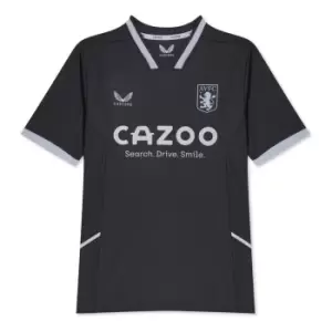 Image of Castore Aston Villa Home Goalkeeper Shirt Juniors - Black