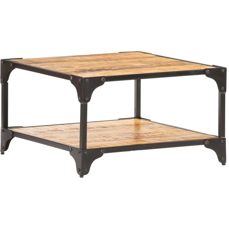 Image of VIDAXL Coffee Table 60x60x35cm Solid Mango Wood vidaXL 8720286069349