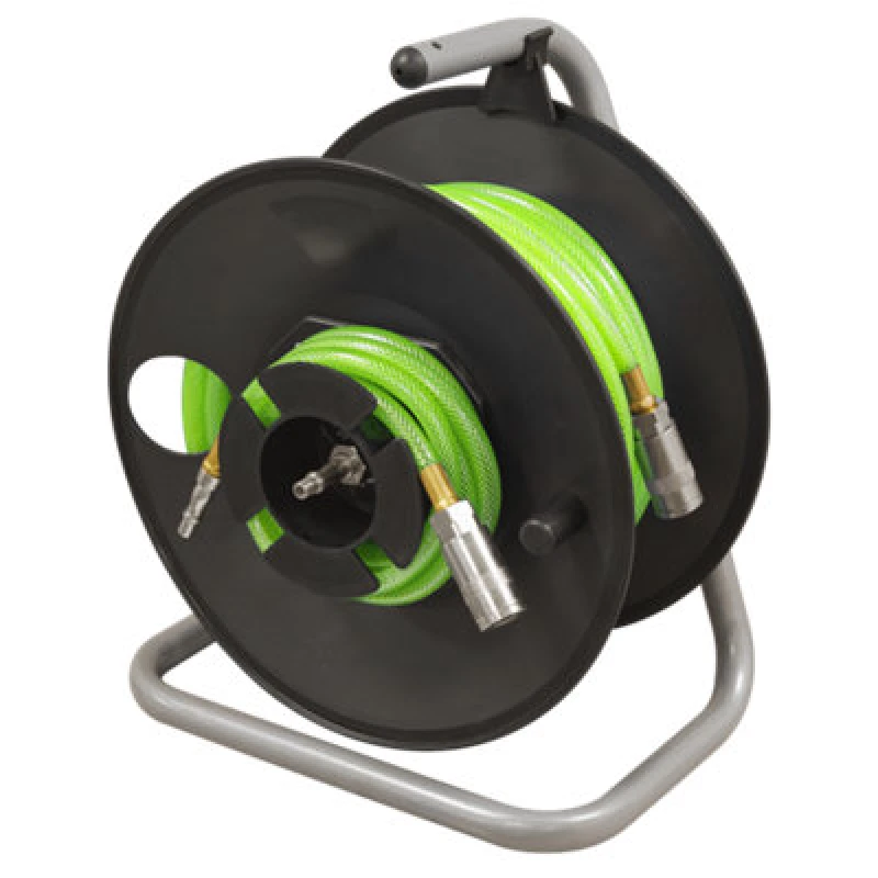 Image of Sealey Portable Manual Air Hose Reel SA825 Diameter: 6mm