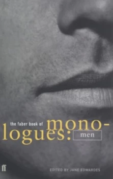 Image of The Faber Book of Monologues For Him by Jane Edwardes Paperback