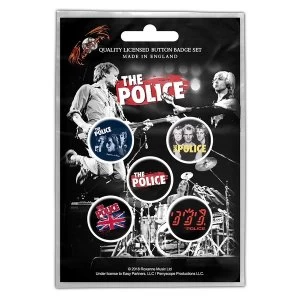 image of The Police - Various Button Badge Pack