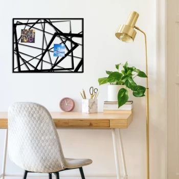 Image of Moodboard 6 - Black Decorative Metal Wall Accessory