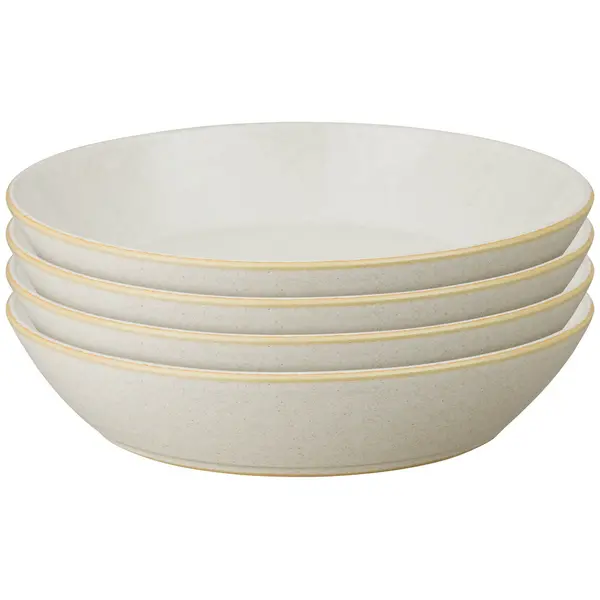 Image of Denby Impression Cream Pasta Bowl - Set of 4