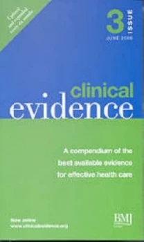 Image of Clinical Evidence Paperback