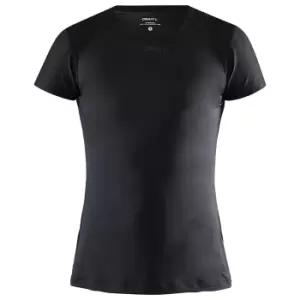 Image of Craft Womens/Ladies ADV Essence Slim Short-Sleeved T-Shirt (L) (Rio Red)