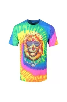 Image of Lion Tie Dye T-Shirt