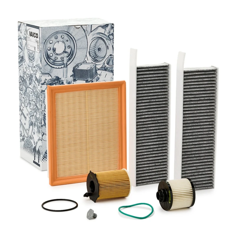 Image of VAICO V22-1218 Filter Set EXPERT KITS + with gasket/seal Filter Set (4055)