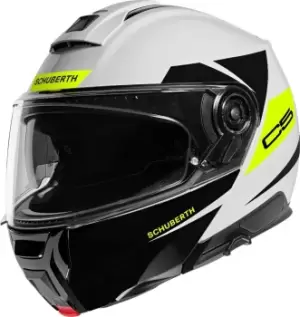 Image of Schuberth C5 Eclipse Helmet, yellow Size M yellow, Size M