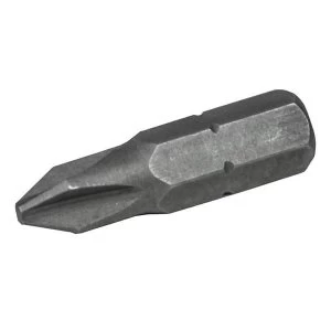 Image of Faithfull Phillips S2 Grade Steel Screwdriver Bits PH3 x 50mm (Pack 3)